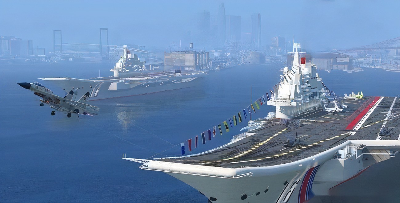 中國(guó)海軍航母基地，遼寧艦艦載機(jī)訓(xùn)練基地